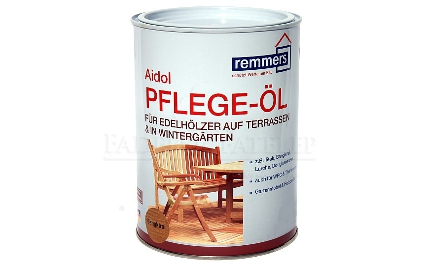 Remmers Aidol Pflege-Öl fakezelő olaj 0,75L faanyaghoz